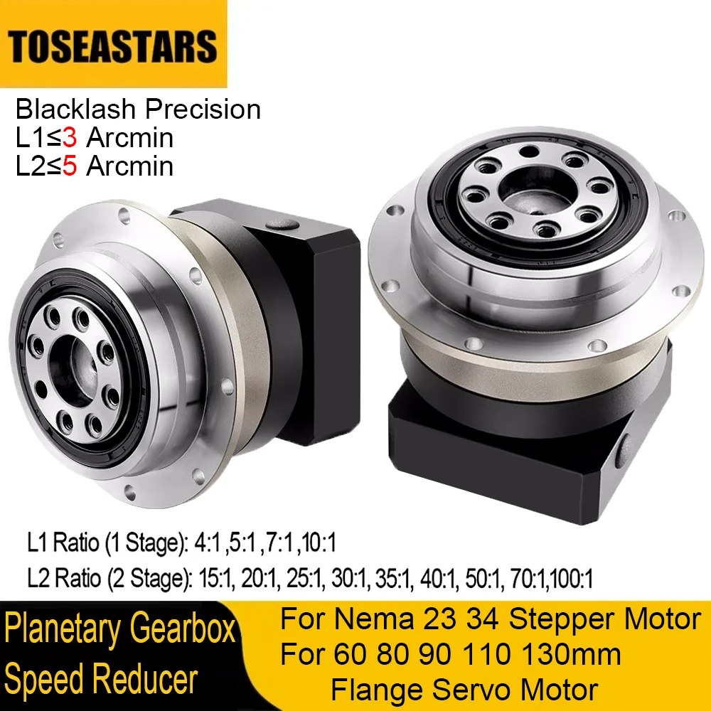 Planetary Gearbox Reducer Nema 23 34 - Nema 23 34 스테퍼 모터 60