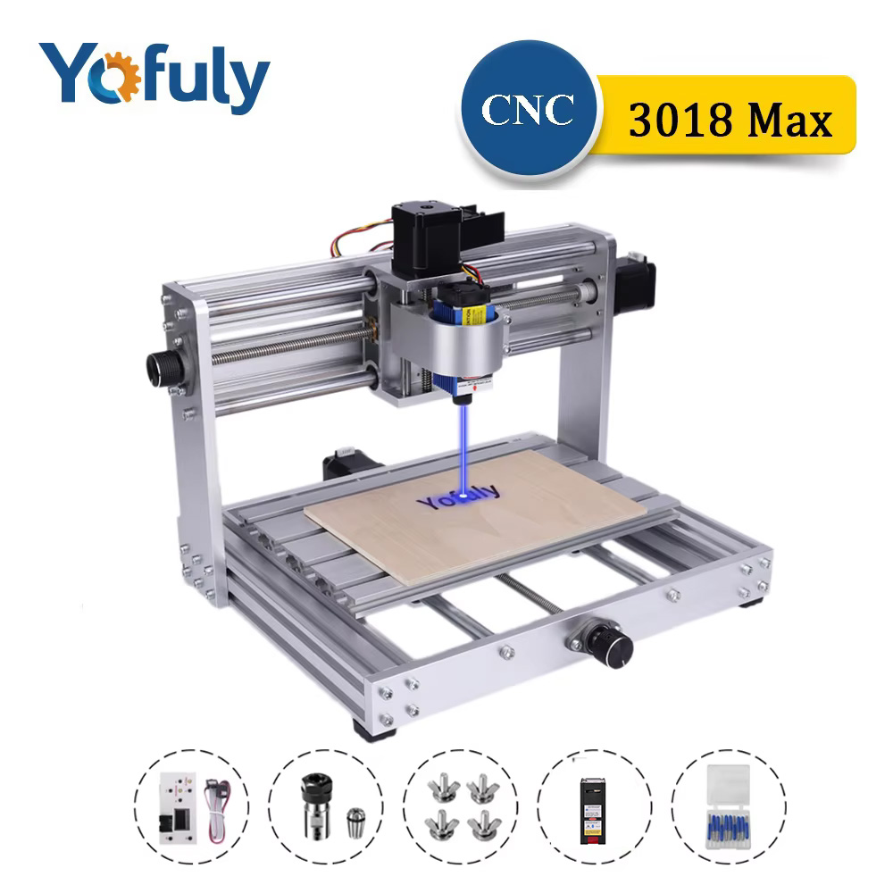 Cnc 3018 Pro Max Metal - 200w 스핀들과 CNC 3018 최대 금속
