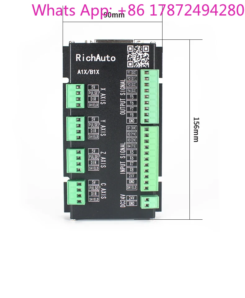 Richauto A11 DSP 0501 3축 CNC 컨 - Richauto A11 Dsp Controller 3 Axis 리뷰 및 가격